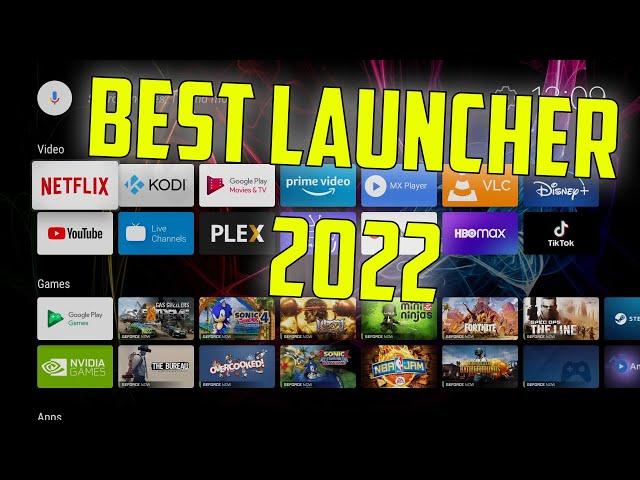 BEST ANDROID TV LAUNCHER 2022 WORKS ALSO ON FIRE TV DEVICES