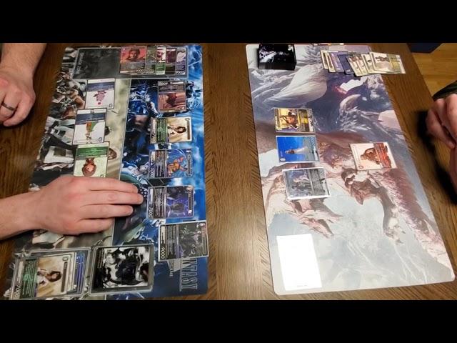 Final Fantasy TCG Guardians vs Avalanche with commentary