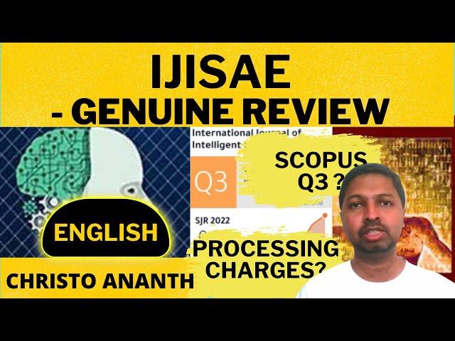 Christo Ananth - IJISAE - Auricle Global Society of Education and Research - Scopus - English