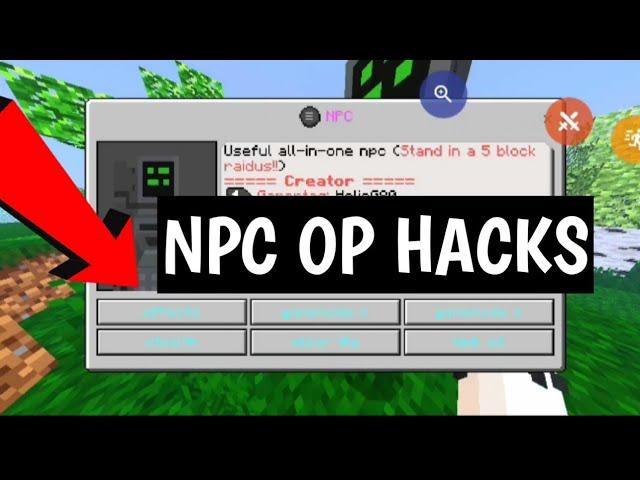 NPC OVERPOWERED NBT TOOLBOX | WORKING ON OMLET SERVERS AND SINGLE PLAYER | TETSUYA