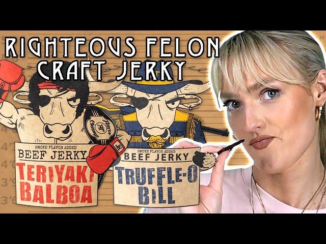 Irish People Try Righteous Felon Beef Jerky
