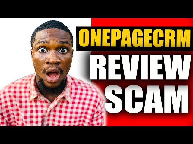 Onepagecrm Review - ️The Truth️ My Experience ( Honest Onepagecrm Review )