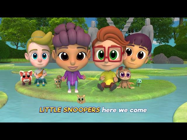 LITTLE SNOOPERS - Sing-Along | Opening Theme Song | Cartoons for Children