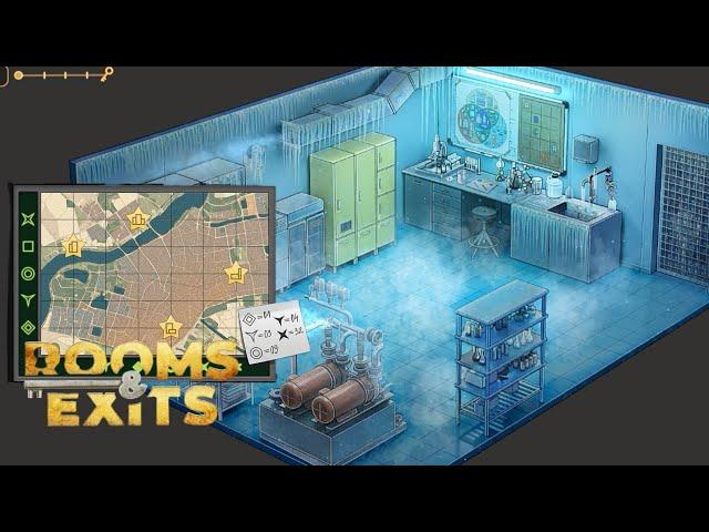 Rooms and Exits Level 11 Unknown Location