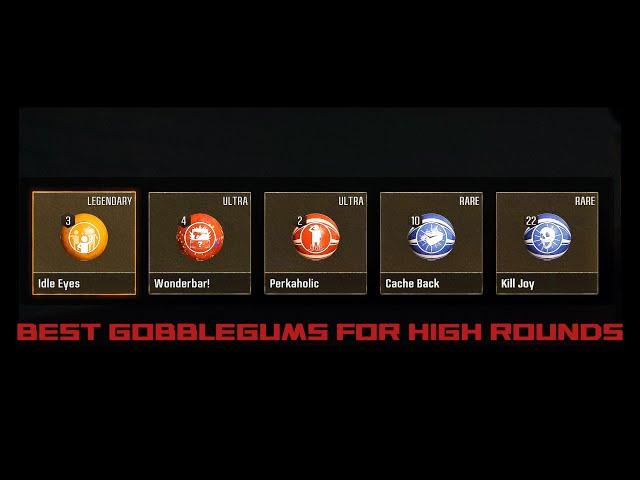 BEST GOBBLEGUMS FOR HIGH ROUNDS QUICK GUIDE (Black Ops 6 Zombies)