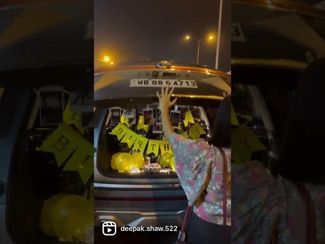 Birthday surprise #birthdaycelebration #mghector  #viral #trending #happy #reels #love #longride