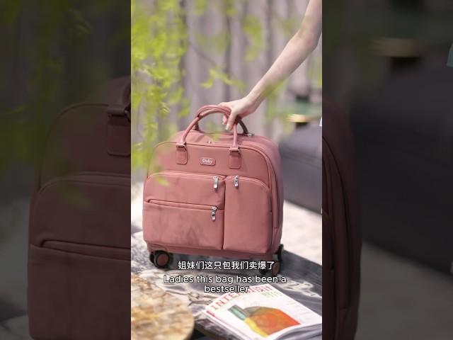 Fashion meets function! This bag is your perfect travel buddy  #travelinstyle #bag #travel