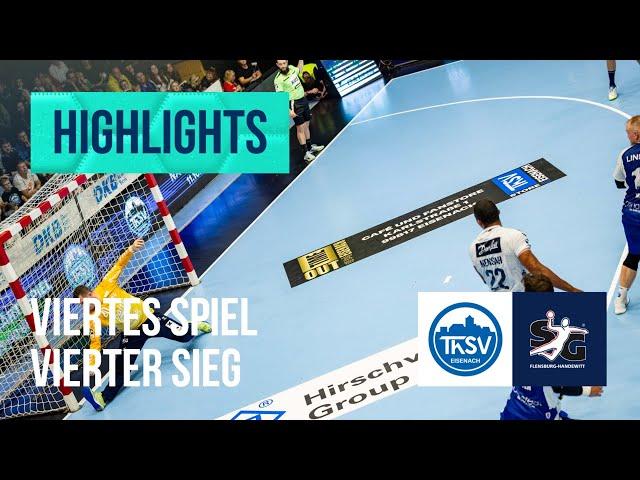 Highlights: ThSV Eisenach - SG Flensburg-Handewitt | DAIKIN HBL 4. Spieltag 24/25 | dynhandball