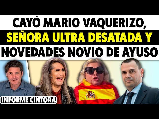 DEBES VERLO: SEÑORA DESATADA REPITE BULOS. Y MARIO VAQUERIZO, NOVEDADES AYUSO, FLORENTINO Y DESOKUPA