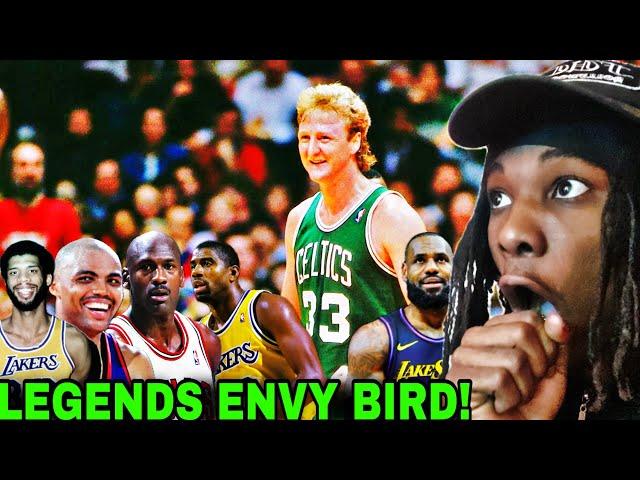 LARRY BIRD IS THEIR GOAT!? NBA LEGENDS tell how CRAZY GOOD Larry Bird Was | keydrik reacts