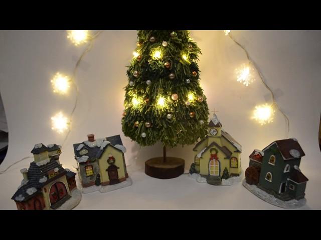 Tutorial Jak zrobić mini choinkę DIY Christmas tree do It yourself