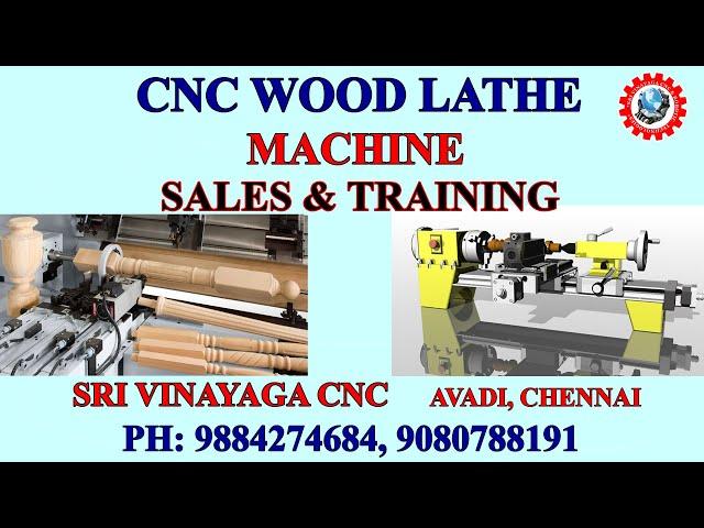 CNC WOOD LATHE MACHINE SALES AND TRAINING