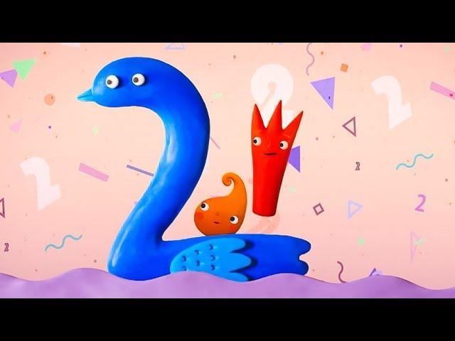 Пластилинки Циферки -  Двойка  - Союзмультфильм 2019 HD