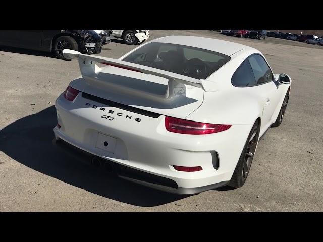 2014 Porsche 911 GT3 at Copart in Seattle, Washington 3-26-2018