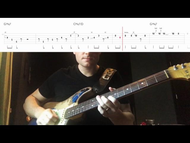 John Mayer - Rosie Guitar Solo TAB