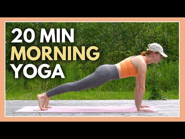 20 min Morning Yoga Workout - Energy Boosting Yoga Flow