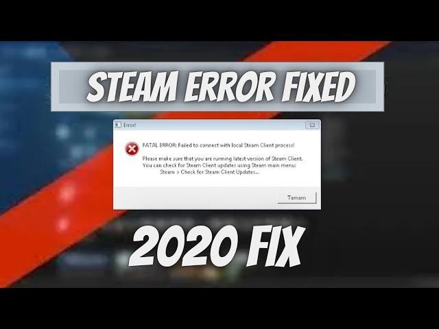 *WORKING 2021*CS GO Fix : Fatal Error Failed to Connect with Local Steam Client Process