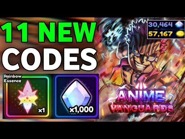 ALL NEWANIME VANGUARDS CODES OCTOBER 2024 | ROBLOX ANIME VANGUARDS CODES 2024