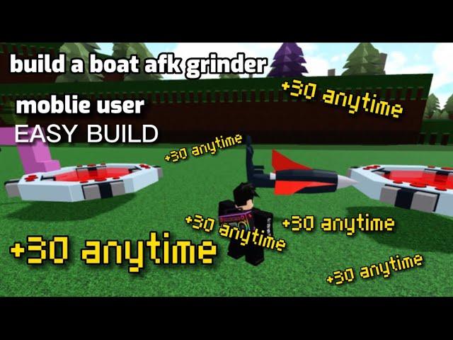 BUILD A BOAT! AFK GRINDER TUTORIAL!