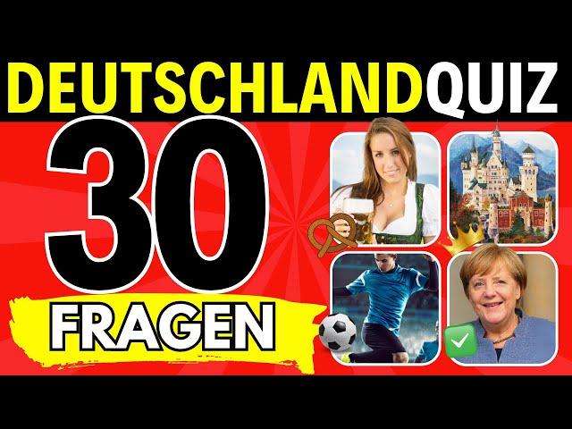 Allgemeinwissen Quiz Deutschland: Teste dein Wissen mit 30 Fragen 