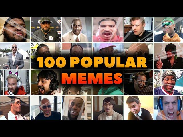 100 POPULAR MEMES FOR FUNNY EDITING | FREE DOWNLOAD | NO COPYRIGHT