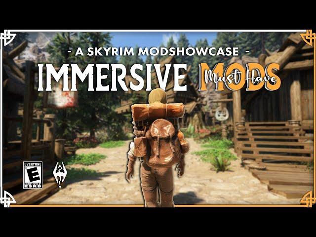 These Are IMMERSIVE Skyrim Mods You NEED to HAVE!