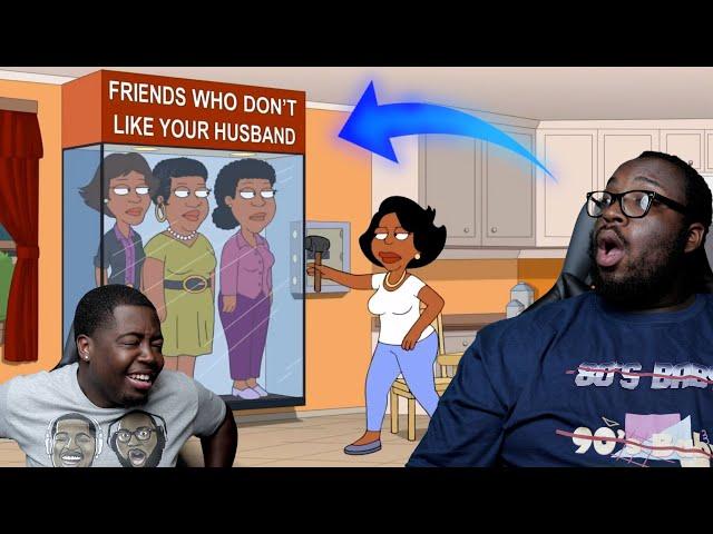 TRY NOT TO REACT - Family Guy Risky Black Jokes (Part 2) REACTION