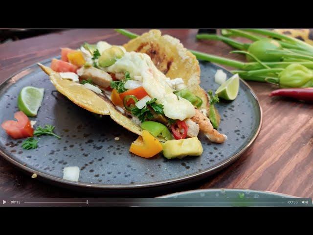 Tacos Bananes Plantains au Poulet avec @DanoSenegal