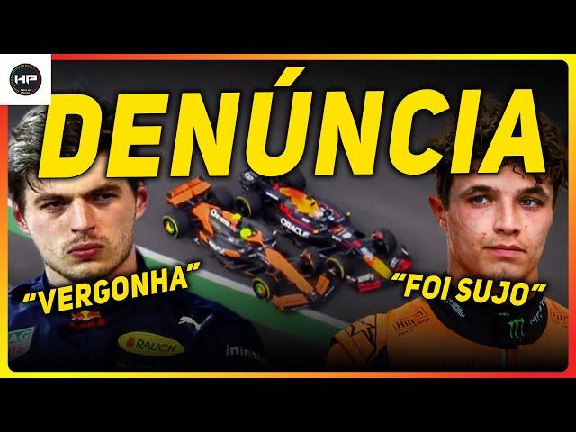 Norris ACUSA Verstappen após GP do México (Red Bull x Mclaren na F1)