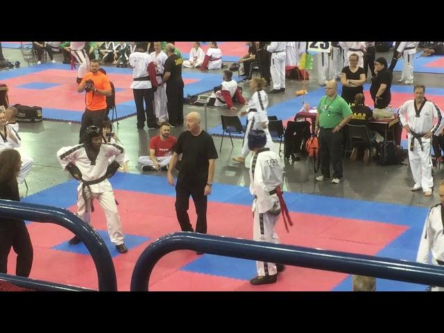 Master Jackson White 2018 Taekwondo World Championships