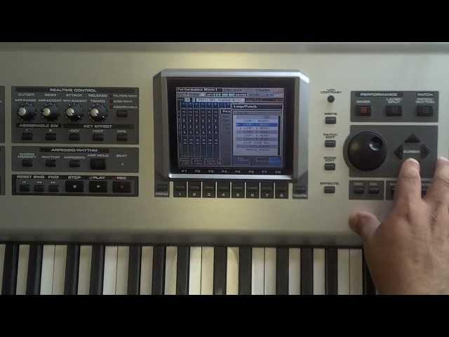 Roland Fantom X Basic Sequencing 1