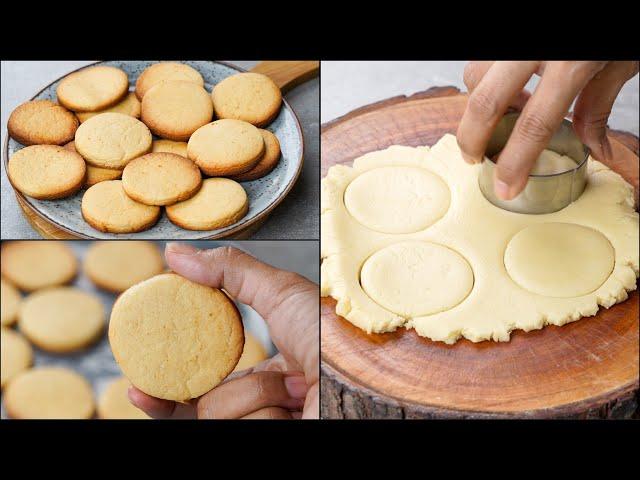 Osmania Biscuit Recipe | Hyderabad Famous Biscuits At Home | Perfect Teatime Cookies Recipe