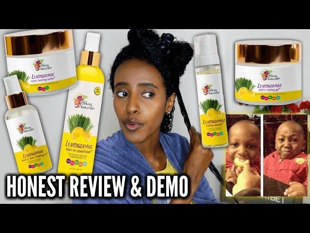 *NEW* Alikay Naturals Lemongrass Style Collection HONEST REVIEW & DEMO | Lydia Tefera