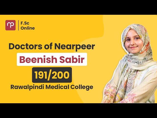 Master the steps to kick-start MDCAT Preparation | Doctors of Nearpeer | Beenish Sabir, MDCAT 2020