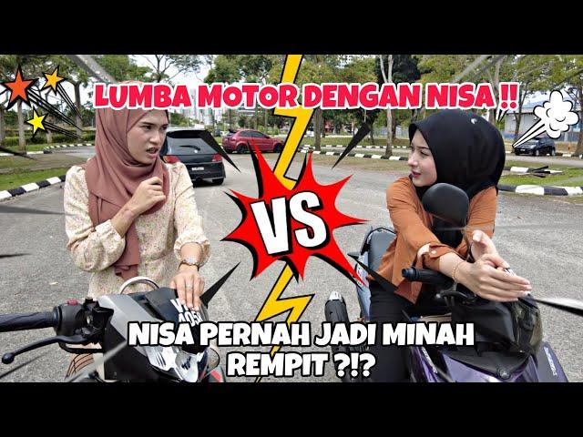 NAIK Y15 DENGAN NISA!! AREESA NAK BELI MOTOR BARU?! NAZRUL GURU LESEN