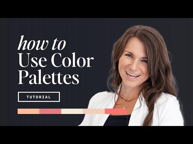 How to Apply a Color Palette to Your Showit Design – Tutorial