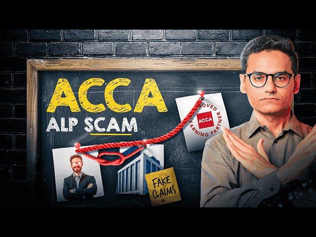 How to Choose the Best ACCA Approved Learning Partner (ALP) | Avoid Scams & Fake Claims | Dipan Sir