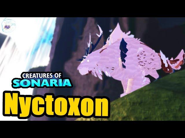 the life of Nyctoxon in creatures of sonaria  | Multikplayer