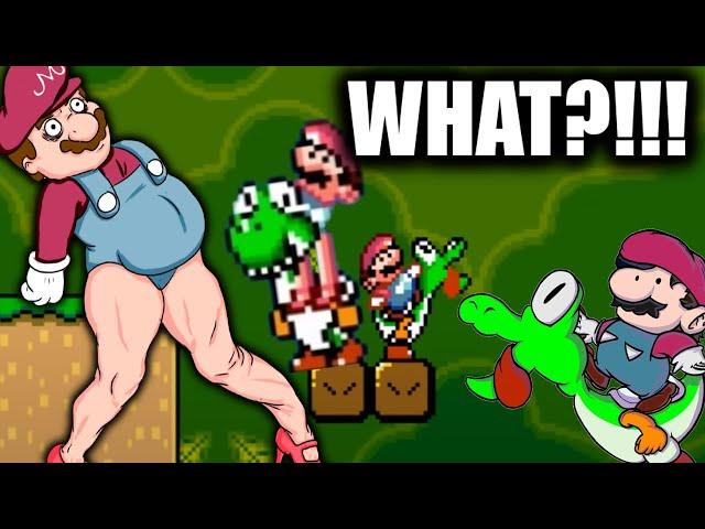 BEST MARIO PARODY GAME - SUPER MEME WORLD [Super Mario World Rom Hack] Super Diagonal Mario 2