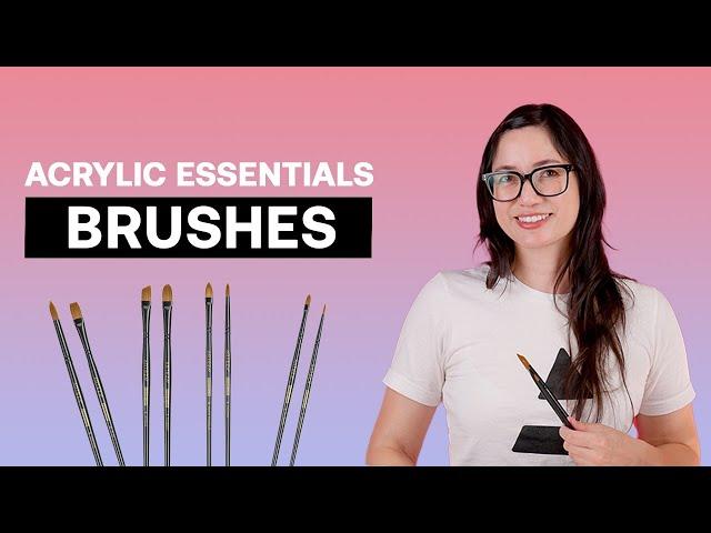 Acrylic Essentials: Understanding Brush Basics