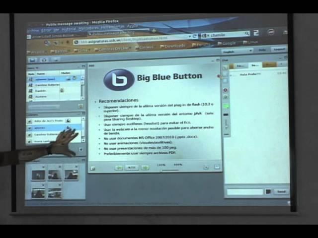 Taller de Actualización Tecnológica. Big Blue Button