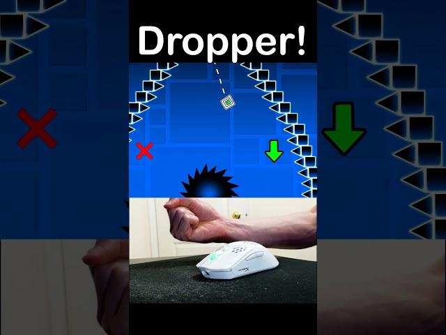 Geometry Dash: Easy vs Impossible Dropper! 