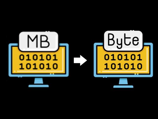 2 Ways to Convert MegaBytes to Bytes (MB to B) and What the Difference Is!