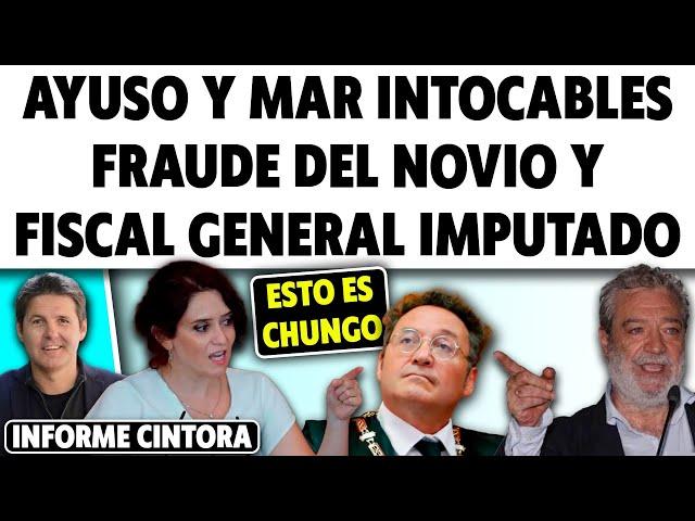 JUEGO SUCIO: BULOS DE RODRÍGUEZ, FRAUDE DEL NOVIO DE AYUSO, FISCAL GENERAL IMPUTADO. Cintora