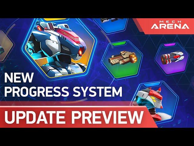 Mech Arena | Gear Hub aka New Progress System | Update Preview