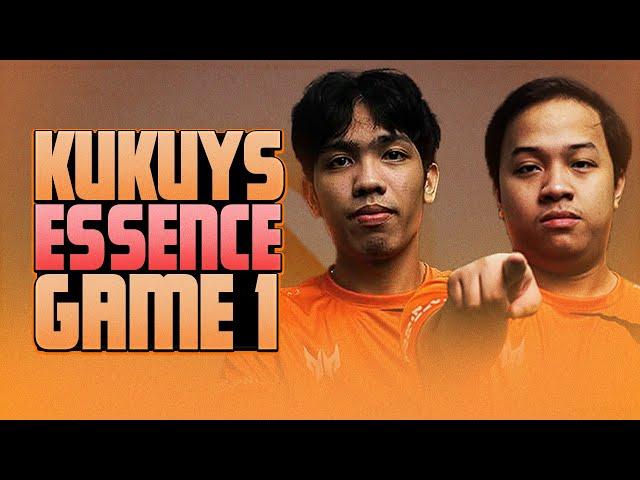 KUKUYS vs ESSENCE - GAME 1 - PROFESSIONAL BASHTING WITH GABBI BETBOOM DACHA CLOSED QUALIFS