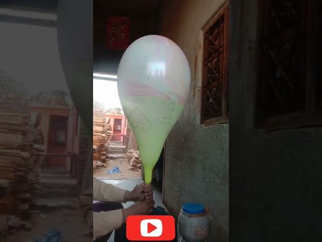 big balloon hydrogen gas