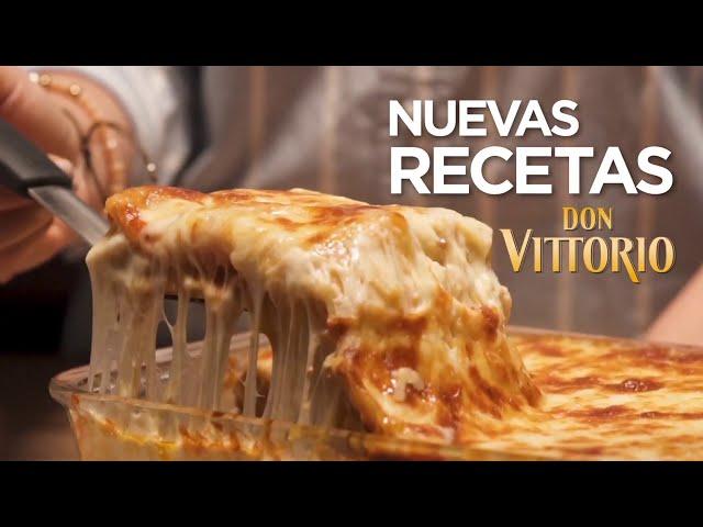 Don Vittorio #VaConTodo - Nuevas recetas