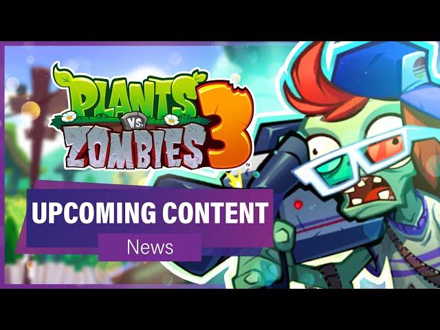 Plants vs Zombies 3 Beta Upcoming Content - Preview Video!! (News) | New Plants & Zombies - PvZ3