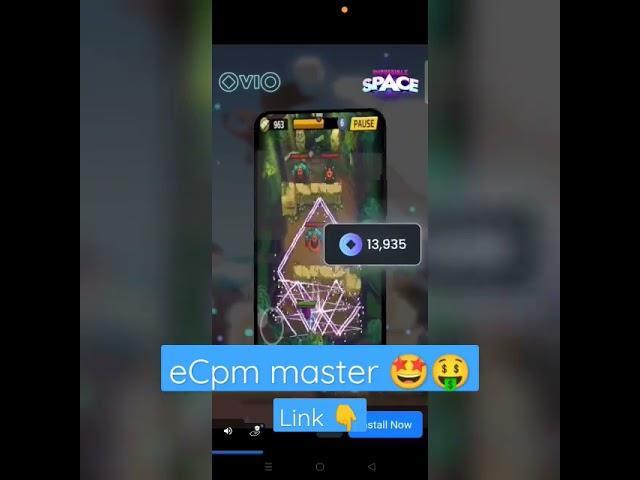 eCpm Master money Earning app  by watching Unity ads under 50only 